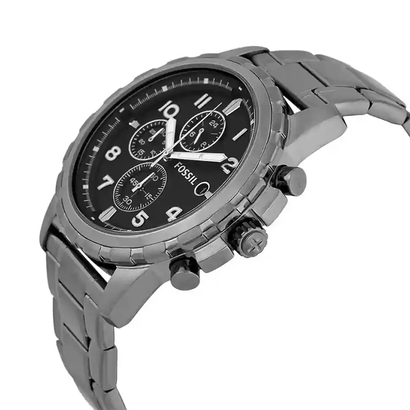 Fossil Dean Chronograph Black Dial Men's Watch | FS4721